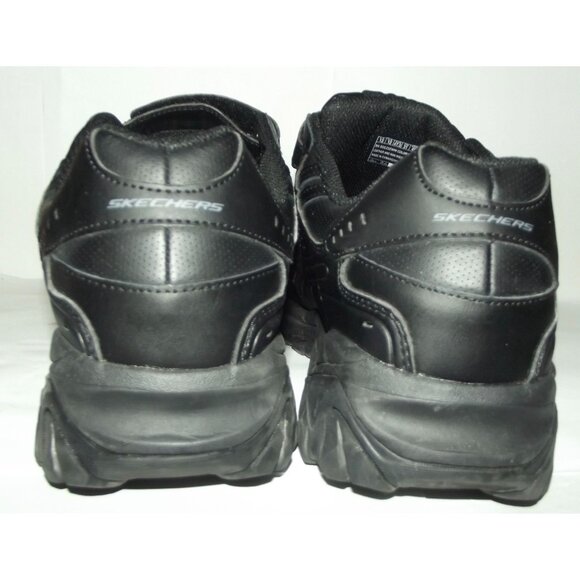 Skechers Mens 13 X-Wide Black Afterburn Memory Fit-Final Cut Sneaker - Picture 11 of 12